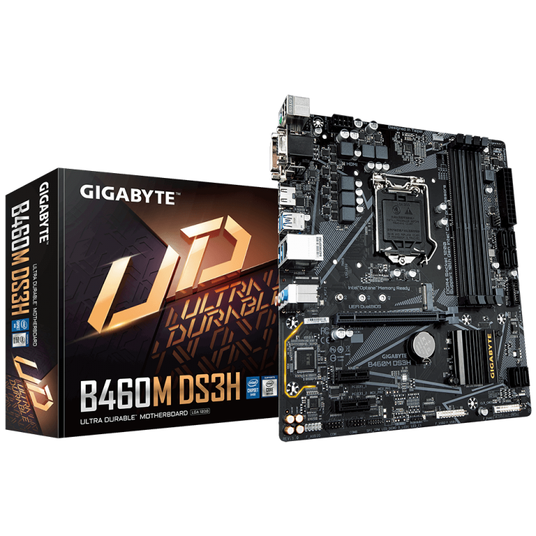 Gigabyte b460m ds3h как запустить с ssd