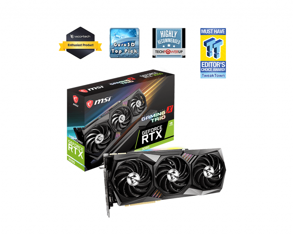 MSI Gaming Geforce RTX3090 24Go - Concepta Systèmes Informatiques